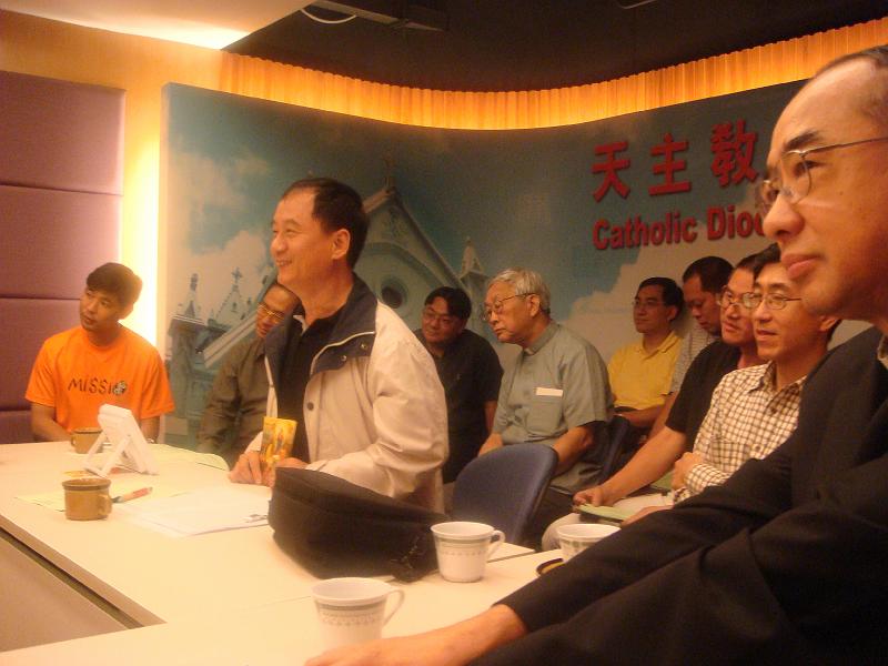 Fr Yim and Cardinal etc.JPG - Fr Yim and Cardinal etc